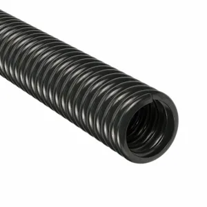 AFC CABLE SYSTEMS 160-026 Liquid-Tight Flex Plastic Conduit, 1 Inch Trade Size, Black, 100 ft Nominal Length, 160 | CN8DCC 53CJ95