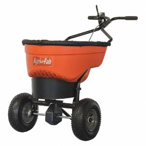 AGRI-FAB 45-0548 Broadcast Spreader, 130 lbs Capacity, Pneumatic Wheel Type, Spinner Drop Type | CF2NVE 55VC69
