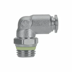 AIGNEP 60115-12-3/8 Male Swivel Elbow, 12mm Tube x 3/8 Inch BSPP, Stainless Steel | CL7VBF