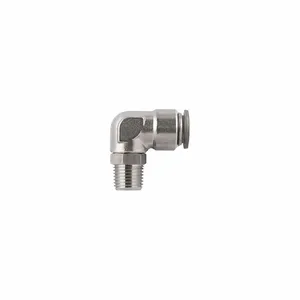 AIGNEP 60110-10-1/4 Male Swivel Elbow, 10mm Tube x 1/4 Inch BSPT, Stainless Steel | CL7VAA