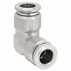 AIGNEP 60130-08 Union Elbow, 1/2 Inch Tube, Stainless Steel | CL7VBU