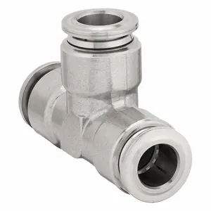 AIGNEP 60230-8 Union Tee, 8mm Tube, Stainless Steel | CL7VET