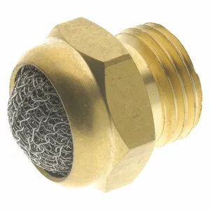 AIGNEP 7020-1/4 Breather Vent, 1/4 BSPP, Brass Body, 304 SS Mesh | CL7VGZ