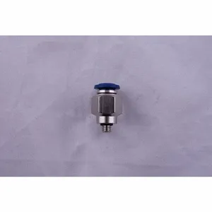 AIGNEP 88020-04-32 Tube Fitting, Straight Male, 1/4 Inch Tube x 10-32 UNF | CL7WQC