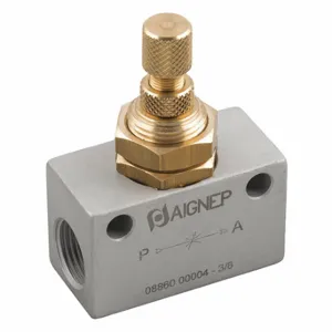 AIGNEP 8860-1/8 In-Line Needle Valve | CV4MPJ 299YN0