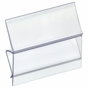 AIGNER LABEL HOLDER BC-13 Label Holder, 3 Inch x 1 in, Clear, Slide-In, 25 Label Holders, Snap-On, PVC, Smooth | CN8DEB 48PX04