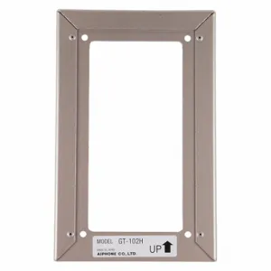 AIPHONE GT-102H Rain Hood, Mounting Products, Gt Entry Panels, 12 Inch Width X 24 Inch H X 2 Inch D | CN8DGE 457F18