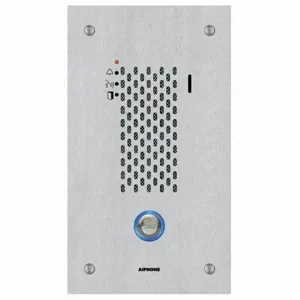 AIPHONE IX-SSA Call Entrance Station, 8-5/8 Inch Height, Indoor/Outdoor | CF2NHR 55MR49