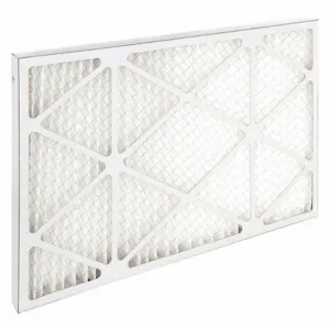 AIR HANDLER 54FF10 Pleated Air Filter, 20x30x2, MERV 13, High Capacity, Synthetic, Beverage Board | CN8DWN