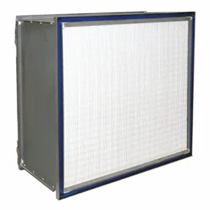 AIR HANDLER 6B619 Microfiber Hepa Air Filter 24 x 11-1/2 x 24 | AE7XKA