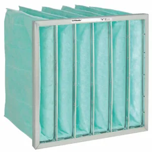 AIR HANDLER 2GHZ9 Pocket Air Filter Synthetic 24 x 24 x 10 Inch | AB9YKM