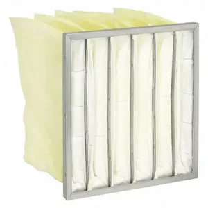 AIR HANDLER 2JUX3 Pocket Air Filter Synthetic 20 x 20 x 15 Inch | AC2FYQ