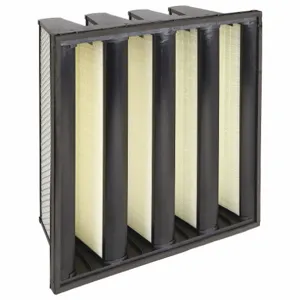 AIR HANDLER 48FP87 V-Bank Air Filter, 24x24x12 Nominal Filter Size, Fiberglass, Plastic, 4 Vs | CN8DXM