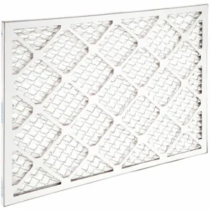 AIR HANDLER 495J19 Pleated Air Filter, 20x25x1, MERV 8, High Capacity, Synthetic, Beverage Board | CN8DWB