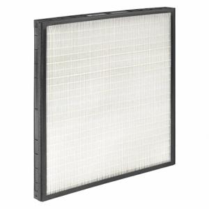 AIR HANDLER 499J42 Mini-Pleat Air Filter, 24x24x2 Nominal Filter Size, Synthetic, Plastic, No Header, White | CN8DNL