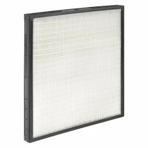 AIR HANDLER 499J28 Mini-Pleat Air Filter, 12x20x2 Nominal Filter Size, Synthetic, Plastic, No Header, White | CN8DLX