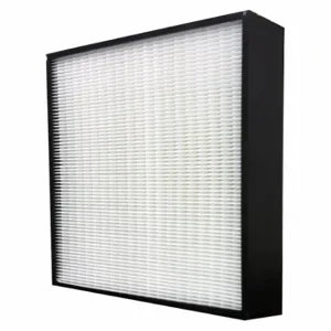 AIR HANDLER 52RR09 Mini-Pleat Air Filter, 20x24x6 Nominal Filter Size, Synthetic, Plastic, No Header, White | CN8DNC