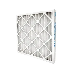 AIR HANDLER 54FE83 Pleated Air Filter, 22x22x1, MERV 8, Std Capacity, Synthetic, Beverage Board, Gen Use | CN8DUK