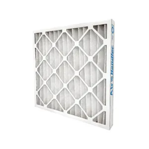 AIR HANDLER 54FE78 Pleated Air Filter, 22x22x1, MERV 8, Std Capacity, Synthetic, Beverage Board | CN8DUJ