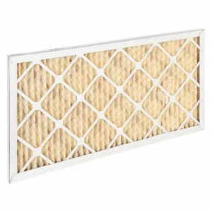 AIR HANDLER 54FE87 Pleated Air Filter, 16x28x1, MERV 8, High Capacity, Synthetic, Beverage Board | CN8DTQ