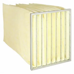 AIR HANDLER 5W427 Pocket Air Filter Fiberglass 24 x 24 x 29 Inch | AE6YYN