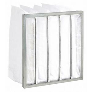 AIR HANDLER 5E863 Pocket Air Filter Fiberglass 20 x 20 x 14 Inch | AE3MDW