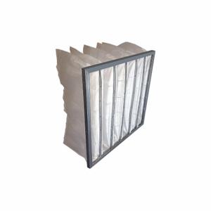 AIR HANDLER 6B652 Pocket Air Filter Synthetic 24 x 24 x 14 Inch | AE7XLE