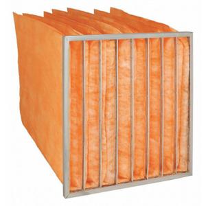 AIR HANDLER 5W441 Pocket Air Filter Fiberglass 24 x 24 x 29 Inch | AE6YYY