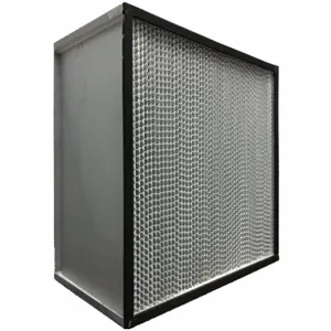 AIR HANDLER 6B615 Hepa Air Filter 23-3/8 x 11-1/2 x 23-3/8 In | AE7XJW