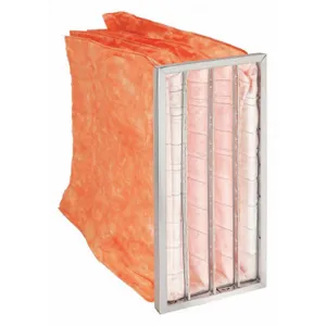 AIR HANDLER 6B664 Pocket Air Filter Synthetic 12 x 24 x 29 Inch | AE7XLP