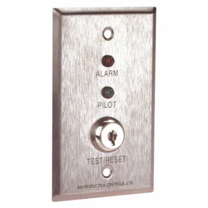 AIR PRODUCTS AND CONTROLS MS-KA/P/R Remote Alarm Accessory, Steel, Wall, 1 1/2 Inch Depth, 2 3/4 Inch Length | CN8DYA 45JU58