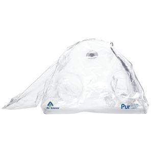 AIR SCIENCE Flex-30 Glove Bag Isolator, 1 Ports, Hepa Filter, Polyethylene, 12 Inch Opening Size | CN8DZZ 45FG84