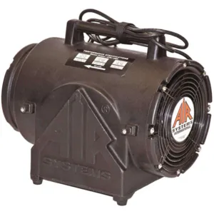 AIR SYSTEMS INTERNATIONAL CVF-8EXP Explosion Proof Axial Fan, 1/3 hp, 115V AC, 60 Hz, 8 Inch Size | AA6YRN 15E892