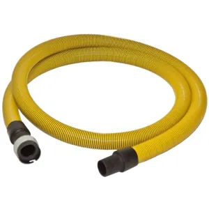 AIR SYSTEMS INTERNATIONAL AV-H10CND Vacuum Hose With Cuff, Conductive, 1.5 Inch x 10 ft. Size | CD7KWY