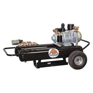 AIR SYSTEMS INTERNATIONAL BAC-20-3T Pump, Compressor On Tank, Large Tire, Up to 4 Worker | CD7KYJ