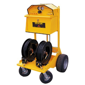 AIR SYSTEMS INTERNATIONAL EAC-97250A Auto Hose Reel Assembly Installed, Dual, 50 ft. Size | CD6JJW