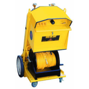 AIR SYSTEMS INTERNATIONAL EAC-97SBM3 Cart, With Upper Storage Box, 1 Manual Hose Reel, 200/300 ft. Hose, 1/2 Inch, 3/8 Inch | CD6JKM