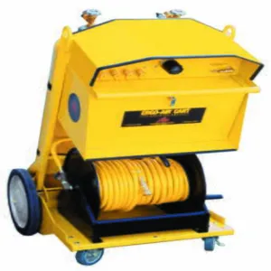 AIR SYSTEMS INTERNATIONAL EAC-97SBM3 Cart, With Upper Storage Box, 1 Manual Hose Reel, 200/300 ft. Hose, 1/2 Inch, 3/8 Inch | CD6JKM