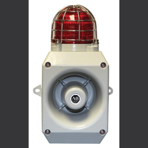 AIR SYSTEMS INTERNATIONAL EXALM-HL Explosionsgeschützter akustischer/roter visueller Alarm, 115 V AC/60 Hz, 230 V AC/50 Hz oder 20–28 V DC | CD6JLF