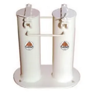 AIR SYSTEMS INTERNATIONAL FRAG-2 Fill Station, Floor Mount, 2 Cylinder, Gloss White | CD6JLQ