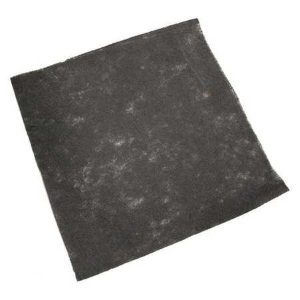 AIR SYSTEMS INTERNATIONAL PFE-2424C Charcoal Impregnated Pad, 24 Inch x 24 Inch Size, Pack of 10 | CD6JRK