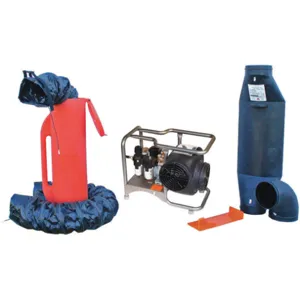 AIR SYSTEMS INTERNATIONAL SVB-A8CUP Pneumatic Air Powered Blower And Conductive Kit, 10 to 100 cfm | AE3TTH 5FYA7