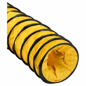 AIR SYSTEMS INTERNATIONAL SVH-25 Duct, Non-Hazardous Location, 8 Inch Diameter, 25 ft. Length, Yellow | AC8JMK 3AT30