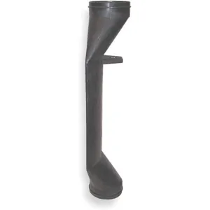 AIR SYSTEMS INTERNATIONAL SV-189CND Elbow, 90 Deg., Conductive, Fits 8 Inch Vent, Black | AD2YAF 3WE69