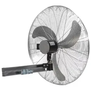 AIRMASTER FAN 37147 Air Circulator, Oscillating, I Beam, Propeller Diameter 24 Inch, Unit Pack | CE7WFV UP24IN-S