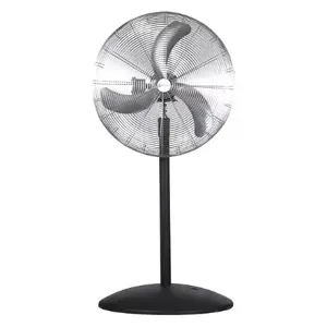 AIRMASTER FAN 20450K Air Circulator, Hazardous Location, Pedestal, Prop Dia 24 Inch, 230/460 V | CE7XQD 24LF36X