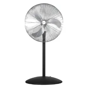 AIRMASTER FAN 20885 Air Circulator, Oscillating, Propeller Diameter 24 Inch, Unit Pack | CE7UKY UP24BN-S