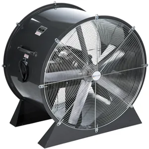 AIRMASTER FAN 22440 Air Blaster, Direct Drive, Yoke Mount, Tilt, Propeller Diameter 18 Inch | CE7UVB