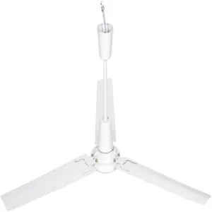 AIRMASTER FAN 40060 Ceiling Fan, Propeller Diameter 60 Inch, 120 V | CE7WHE MARK VI-60