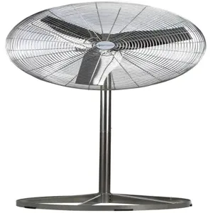 AIRMASTER FAN 70836 Air Circulator, Washdown, Floor, Stainless Steel, Propeller Diameter 24 Inch | CE7WRP PWIISS24